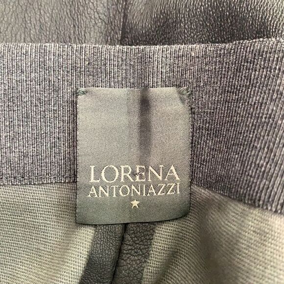 Lorena Antoniazzi stretch leather pants - Picture 8 of 10